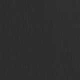 Ridgemont Dining Side Chair with White Fabric in Black with Grain (2 Per Carton)