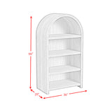 Ridgemont Open Bookcase in Natural