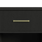 Ridgemont Server in Black with Grain