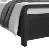 Ridgemont Storage Bed in Black with Grain