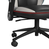 Rollins Gaming Chair with LED and Speaker in Black and Khaki - 3A Packing