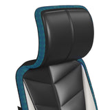 Rollins Gaming Chair with LED and Speaker in Black and Khaki - 3A Packing