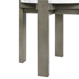 Rosamel Round End Table in Ash Brown
