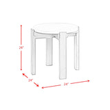Rosamel 2PC Occasional Table Set-Coffee Table & End Table