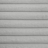 Rosebery UPH Bed with 2 Pillows in Light Grey Corduroy