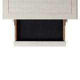 Slater Nightstand w/USB in Antique White
