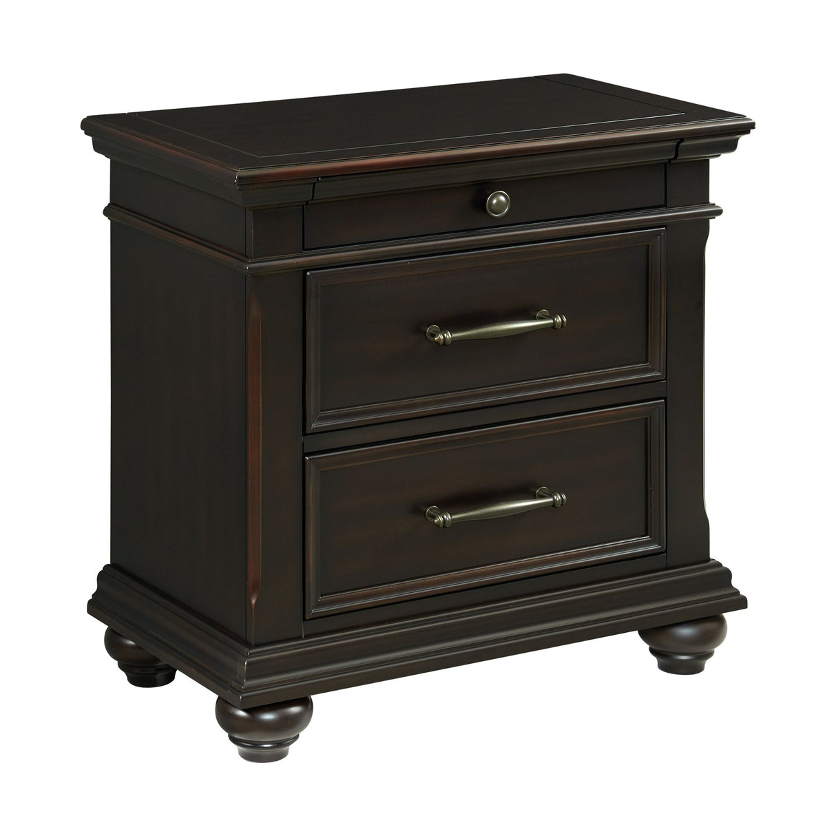 Slater Platform Storage Bedroom Set Black
