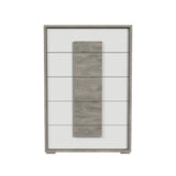 San Matteo 5-Drawer Chest in Dual Tone