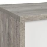 San Matteo 2-Drawer Nightstand with USB in Dual Tone