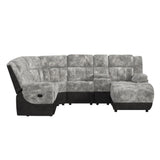 Santorini Armless Chair in Dillon/Shire Grey