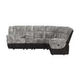 Santorini Armless Chair in Dillon/Shire Grey