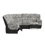 Santorini RHF Power Motion Recliner in Dillon/Shire Grey