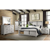 Scott Nightstand W/USB White Finish