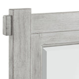 Scott Dresser & Mirror Set White Finish