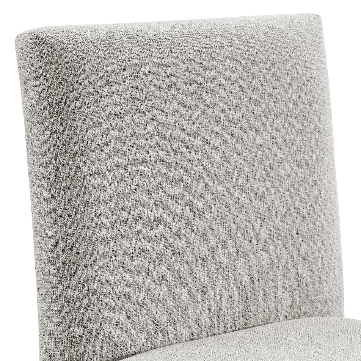 Seneca Counter Side Chair with Grey Fabric in Brown (2 Per Carton)