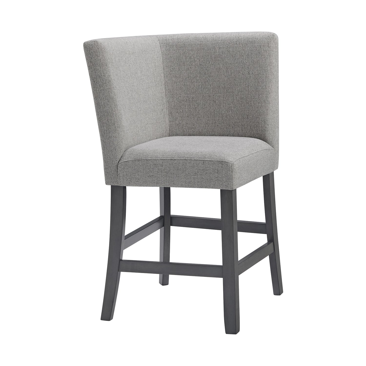 Seneca Counter Height Dining Set in Brown-Table and Four Chairs