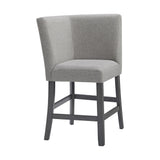 Seneca Counter Height Dining Set in Brown-Table and Four Chairs