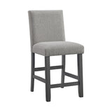 Seneca Counter Height Dining Set in Brown-Table and Four Chairs