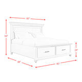 Slater Bed Black