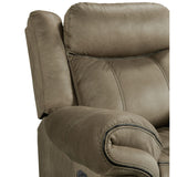Sorrento Motion Sofa with Dropdown in T101 Brown