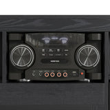St. Cloud Fireplace with Sound System in Black