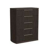 Sylvie UPH Bedroom Set with White Fabric