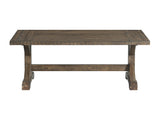 Finn 3PC Accent Trestle Table Set-Coffee Table & Two End Tables