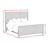 Tobias Bedroom Set with LED