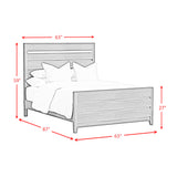 Tobias Bed with LED