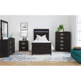 Tobias Bed with LED