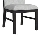 Transcend Standard Height Dining Set in Charcoal-Table and Four Chairs