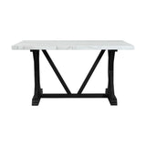 Tuscany 70" Marble Counter Height Dining Table