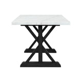 Tuscany 70" Marble Counter Height Dining Table