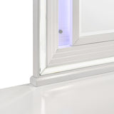 Twenty Nine Dresser & Mirror Set White