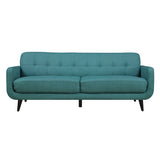 Hadley 4480 Sofa Heirloom Teal w/No Pillow