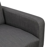 Hadley Sofa & Loveseat Set in Charcoal