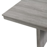 Uster Coffee Table W/Four storage Stools Grey