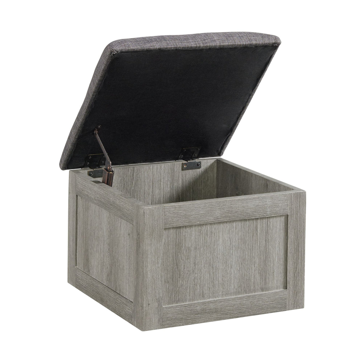 Uster Coffee Table W/Four storage Stools Grey