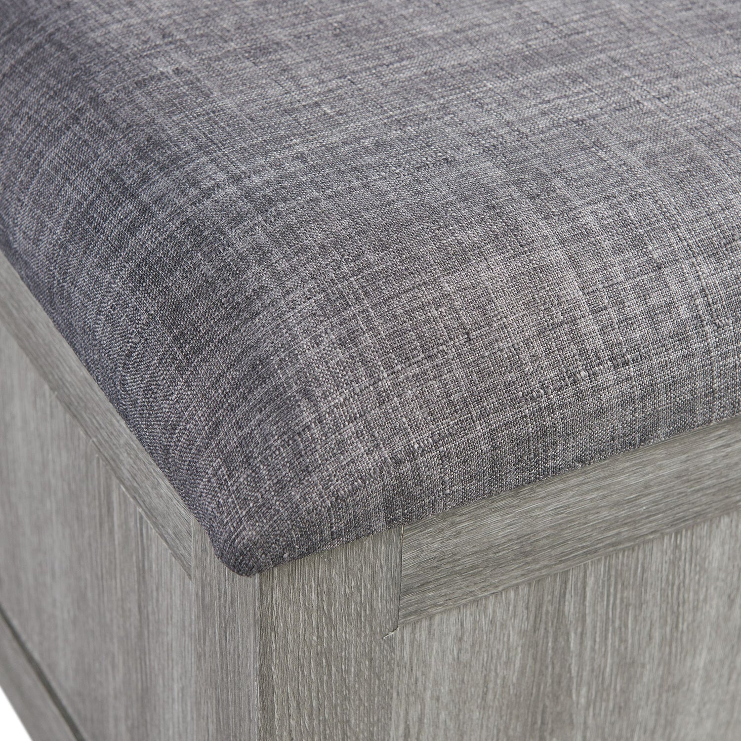 Uster Coffee Table W/Four storage Stools Grey
