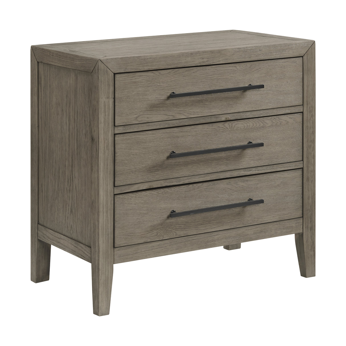 Versailles Contemporary 3-Drawer Nightstand