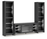 Cayberry Entertainment Center with Electric Fireplace