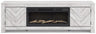 Cayboni 71" TV Stand with Electric Fireplace