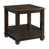 Wagner 3PC Occasional Table Set in Cherry-Square Lift-Top Coffee Table & Two End Table