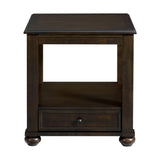 Wagner End Table in Cherry
