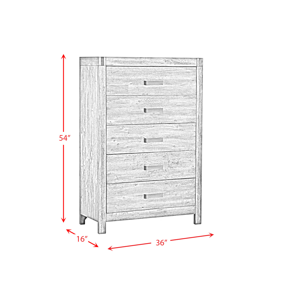 Warner Platform Storage Bedroom Set