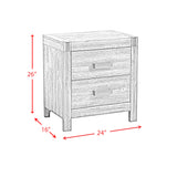 Warner Platform Storage Bedroom Set