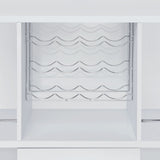 Wendolyn Wine Cabinet with Light in Glossy White