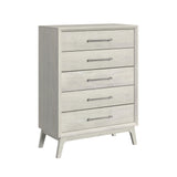 Westland UPH Bedroom Set with Grey Fabric