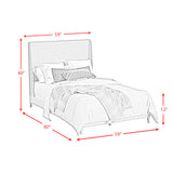 Westland UPH Bedroom Set with Grey Fabric