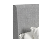 Westland UPH Bed with Grey Fabric